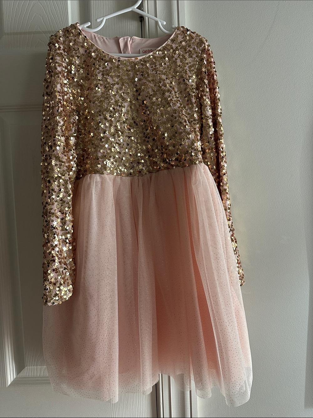 Cat and Jack sequin dress, size medium
